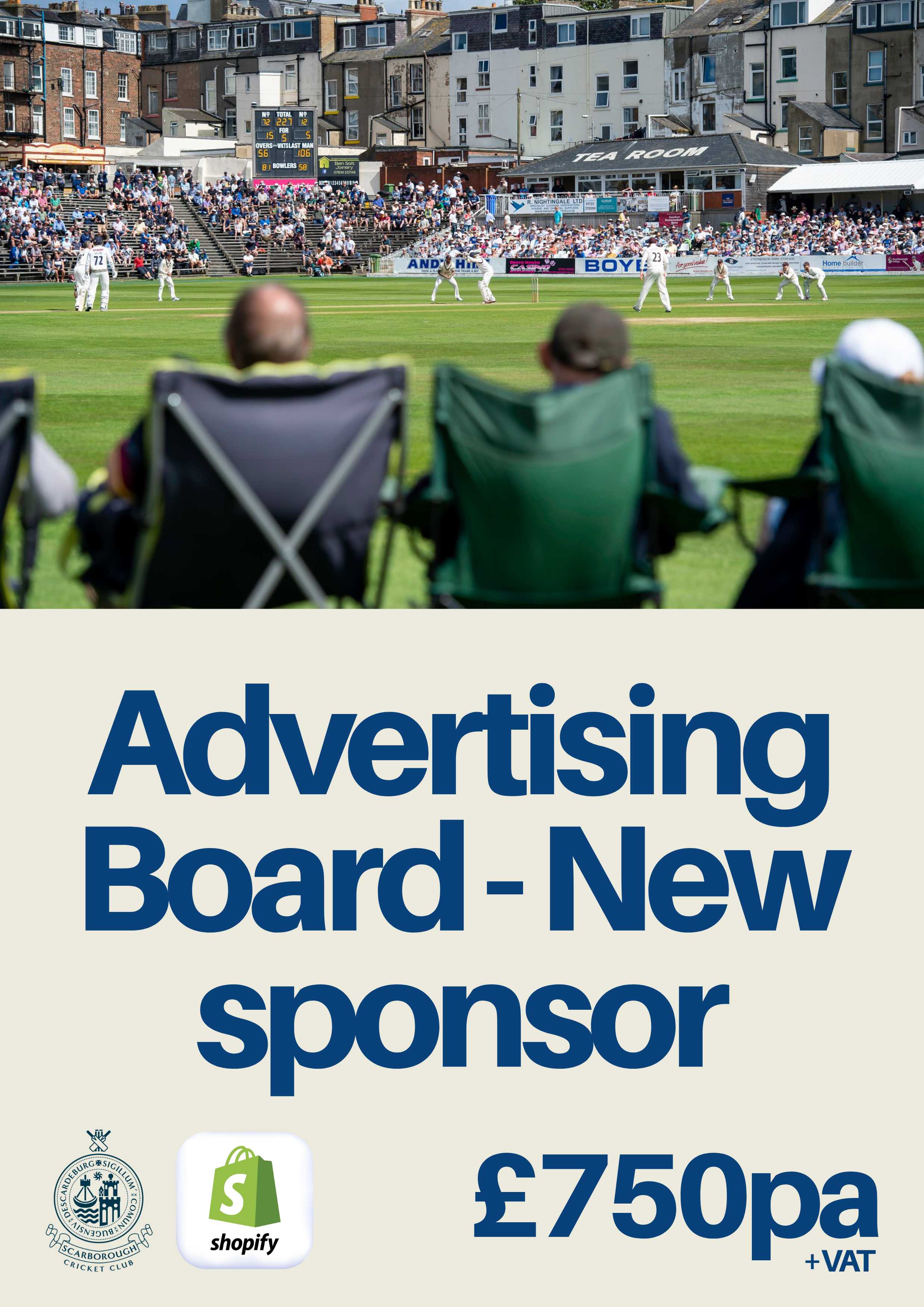 Advertising Board - New sponsor
