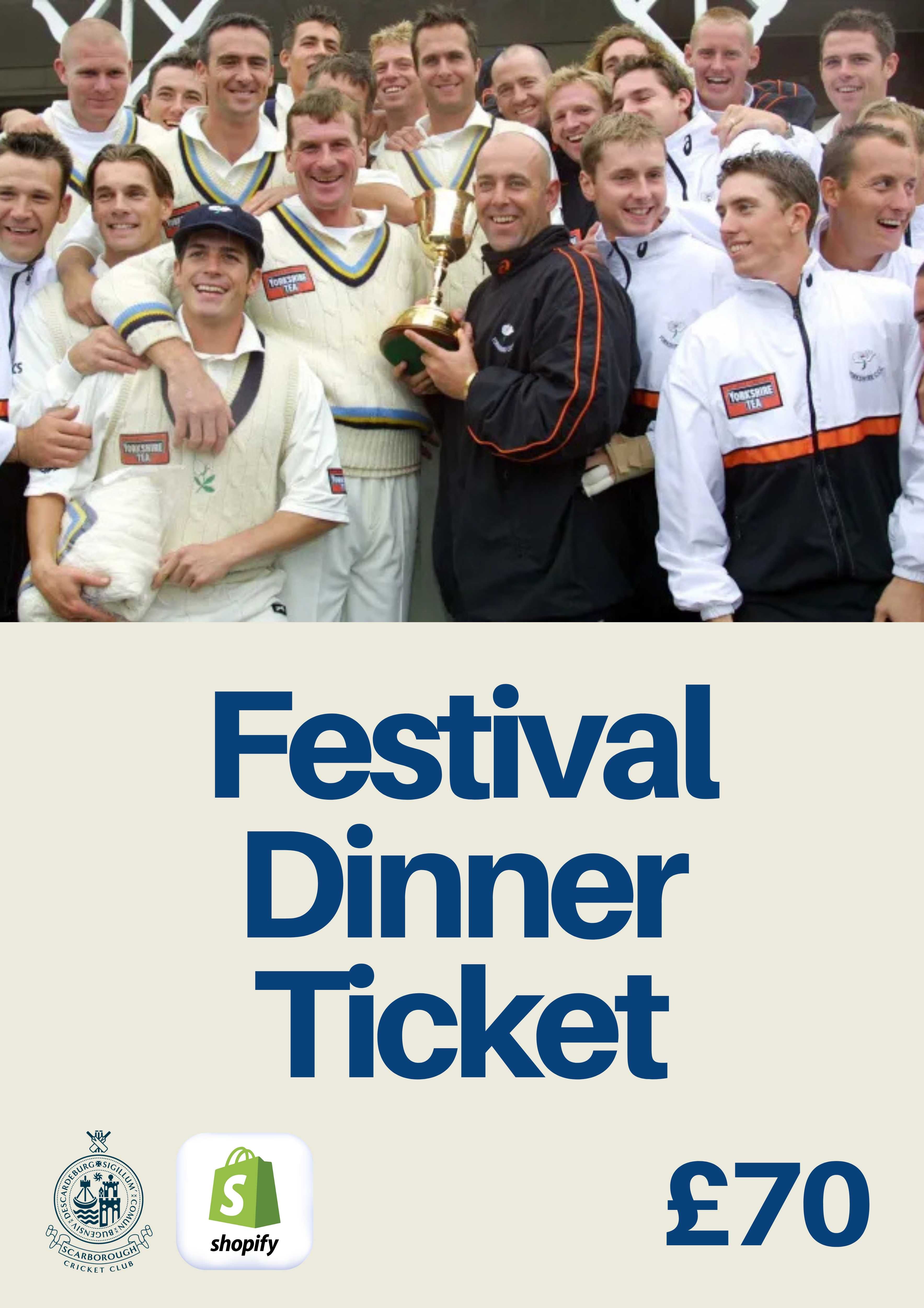Festival Dinner Ticket