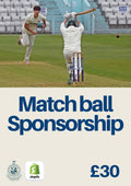 Match Ball Sponsorship